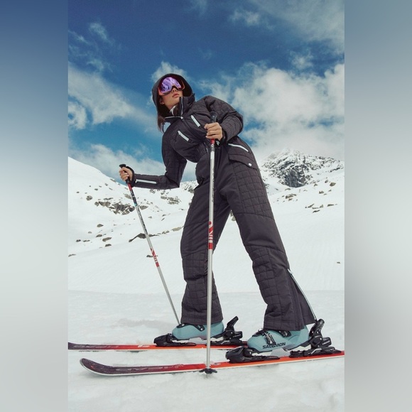 free people movement Jackets & Blazers - Free People All Prepped Ski Suit Size Large NWT